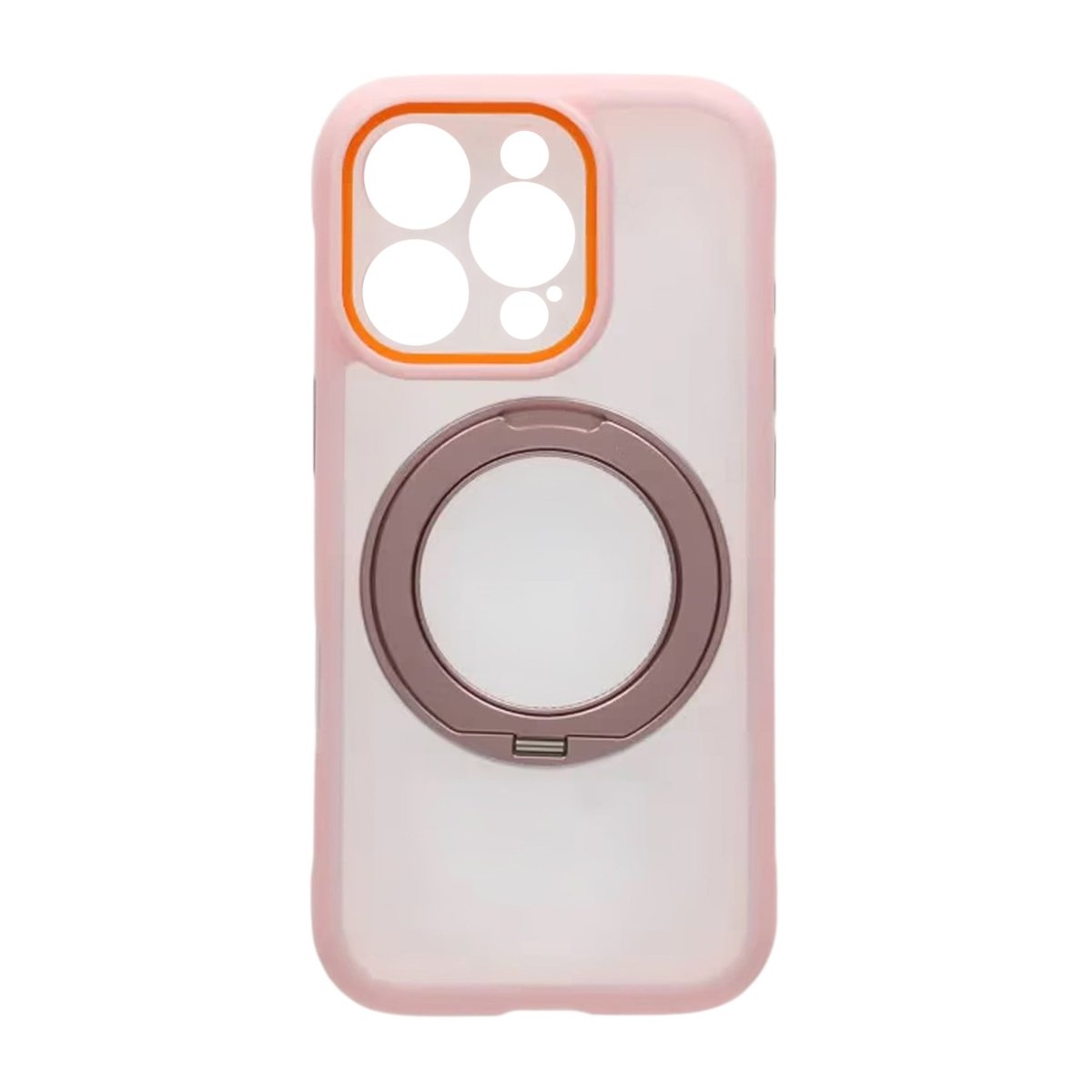 iPhone 16 Pro Cover Roterbart stativ MagSafe Lyserød