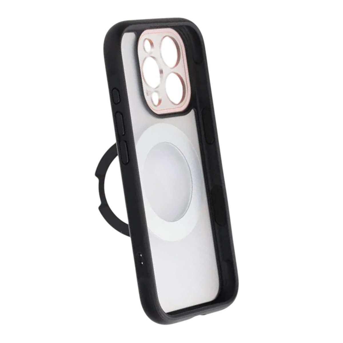 iPhone 16 Pro Cover med roterbart stativ MagSafe Sort