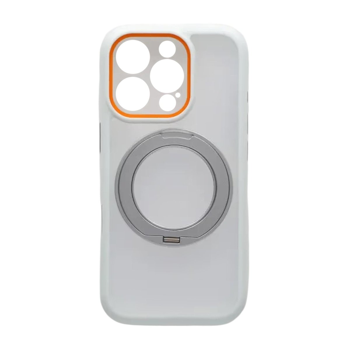 iPhone 16 Pro Cover med roterbart stativ MagSafe Hvid
