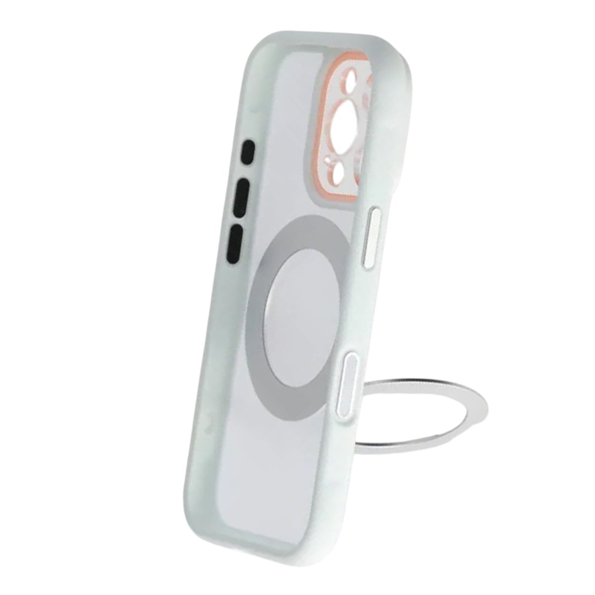 iPhone 16 Pro Cover med roterbart stativ MagSafe Hvid