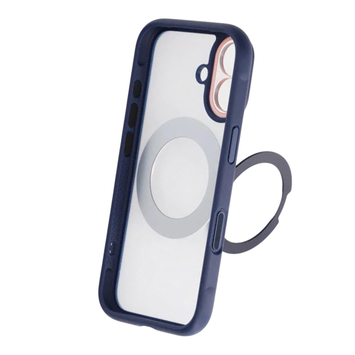 iPhone 17 Cover med roterbart stativ MagSafe Blå