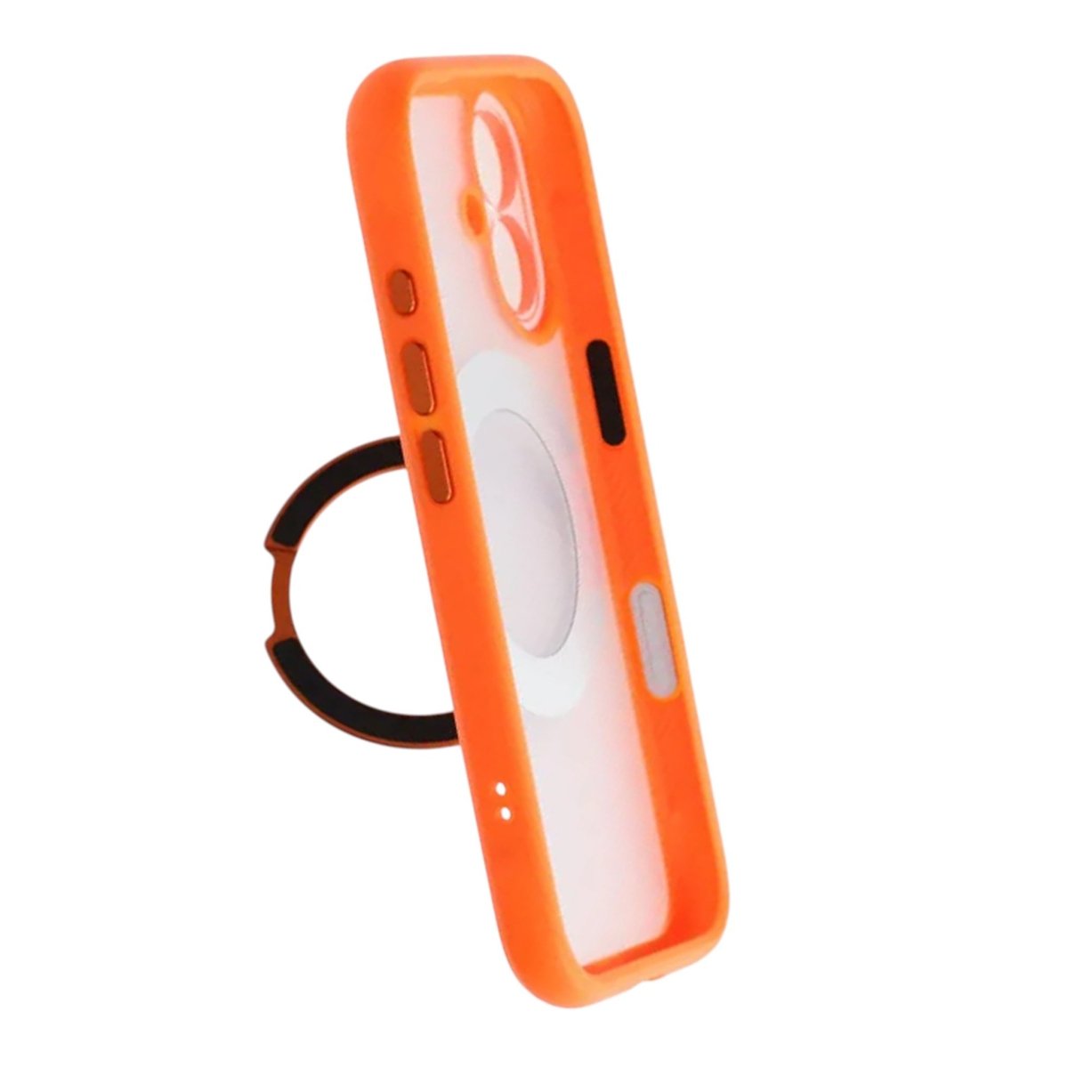 iPhone 17 Cover med roterbart stativ MagSafe Orange