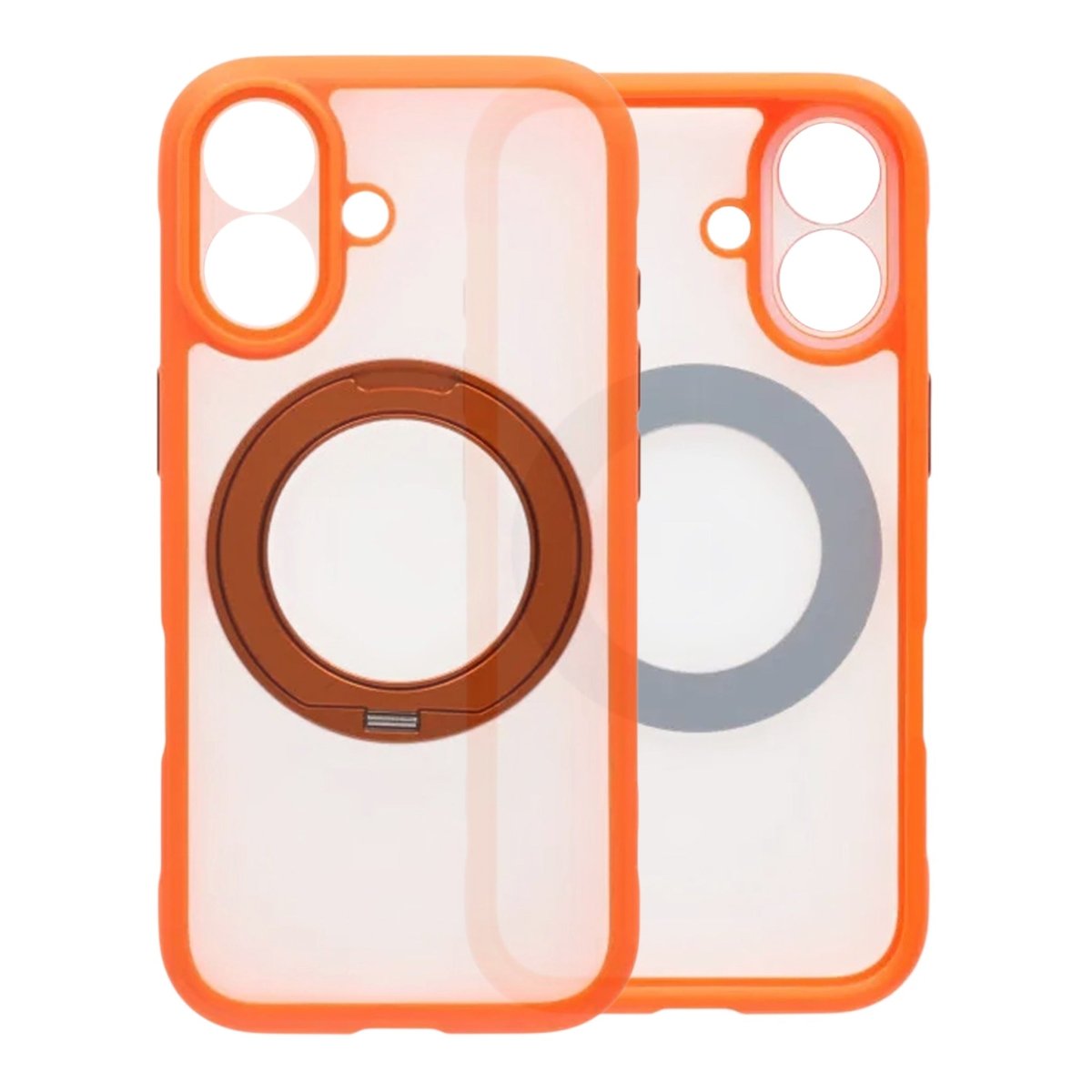 iPhone 17 Cover med roterbart stativ MagSafe Orange