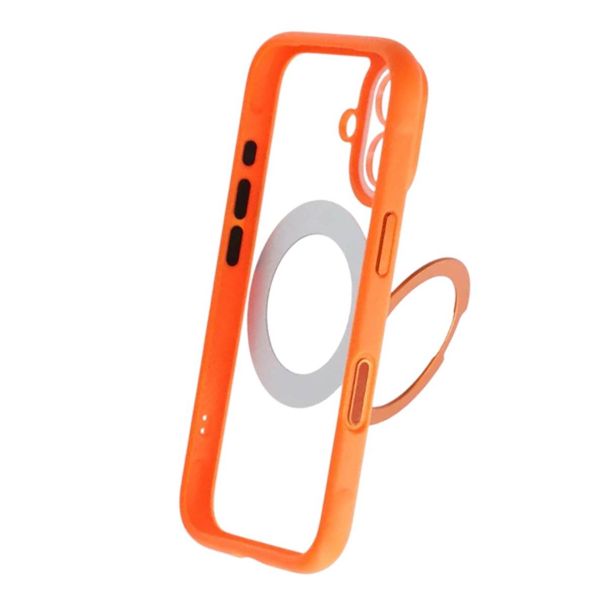 iPhone 17 Cover med roterbart stativ MagSafe Orange