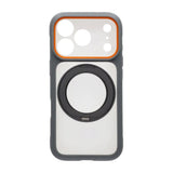 iPhone 17 Pro Cover med roterbart stativ MagSafe Grå