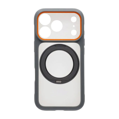 iPhone 17 Pro Cover med roterbart stativ MagSafe Grå