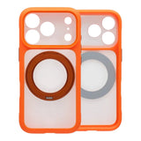 iPhone 17 Pro Max Cover med roterbart stativ MagSafe Orange