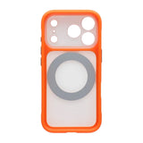 iPhone 17 Pro Max Cover med roterbart stativ MagSafe Orange
