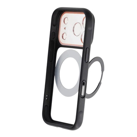 iPhone 17 Pro Max Cover med roterbart stativ MagSafe Sort