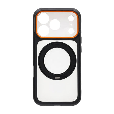 iPhone 17 Pro Max Cover med roterbart stativ MagSafe Sort