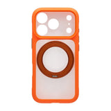 iPhone 17 Pro Cover med roterbart stativ MagSafe Orange