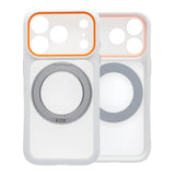 iPhone 17 Pro Cover med roterbart stativ MagSafe Hvid
