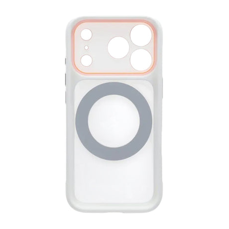 iPhone 17 Pro Cover med roterbart stativ MagSafe Hvid