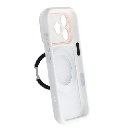 iPhone 17 Pro Cover med roterbart stativ MagSafe Hvid