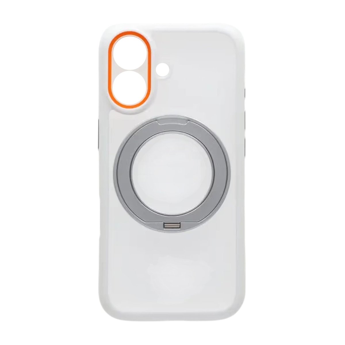 iPhone 17 Cover med roterbart stativ MagSafe Hvid