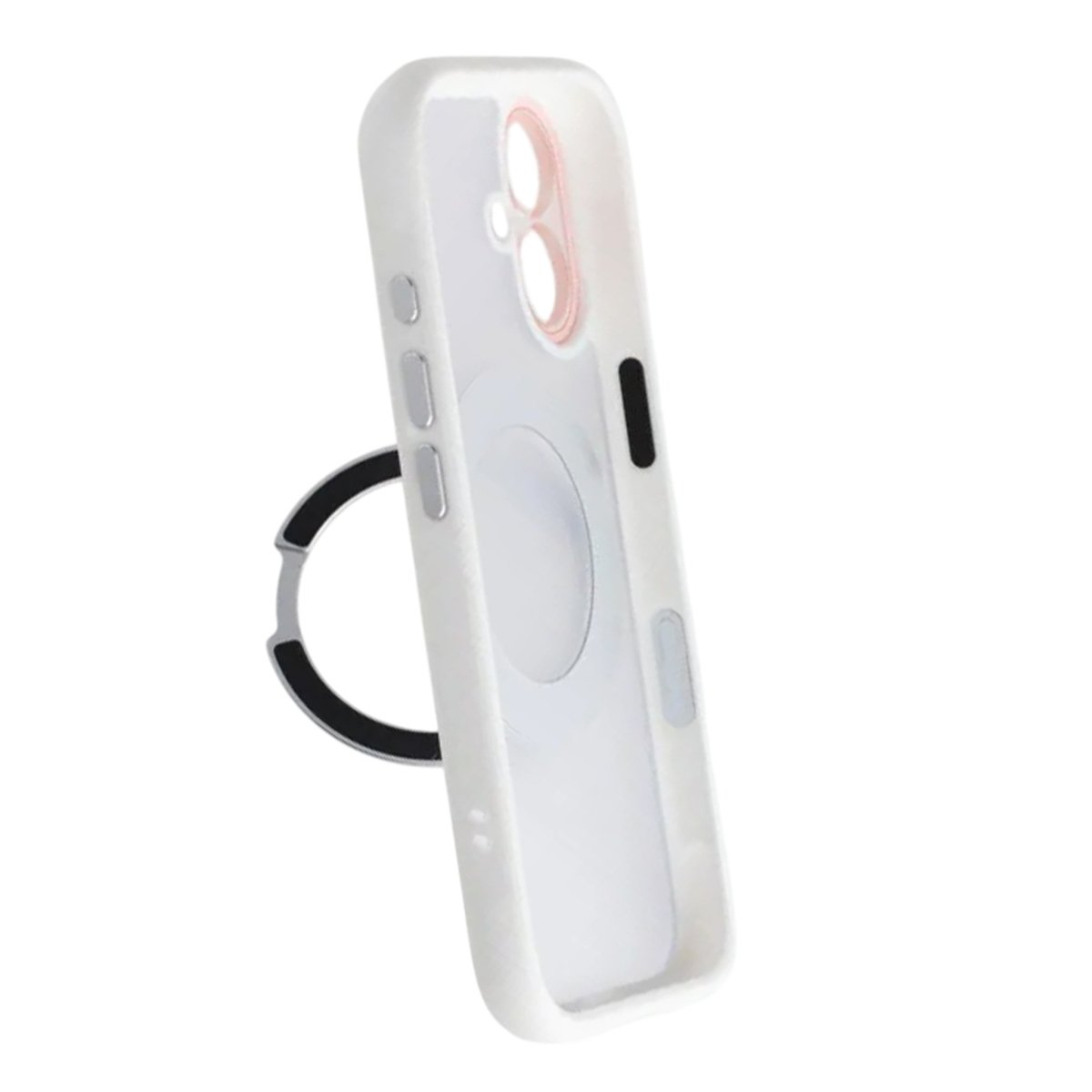 iPhone 17 Cover med roterbart stativ MagSafe Hvid