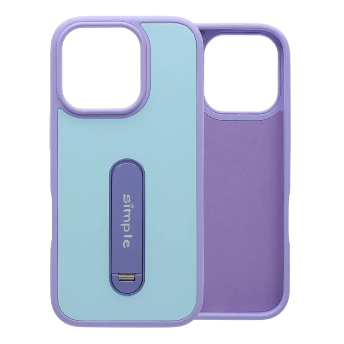 iPhone 16 Pro Max Cover med udfoldeligt stativ Lilla