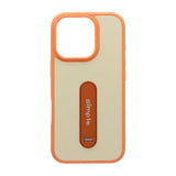 iPhone 16 Pro Cover med udfoldeligt stativ Orange
