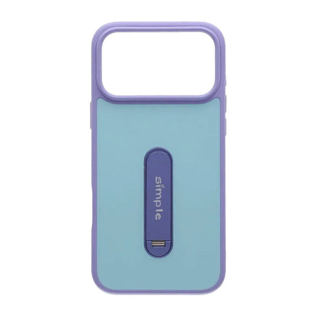 iPhone 17 Pro Max Cover med udfoldeligt stativ Lilla
