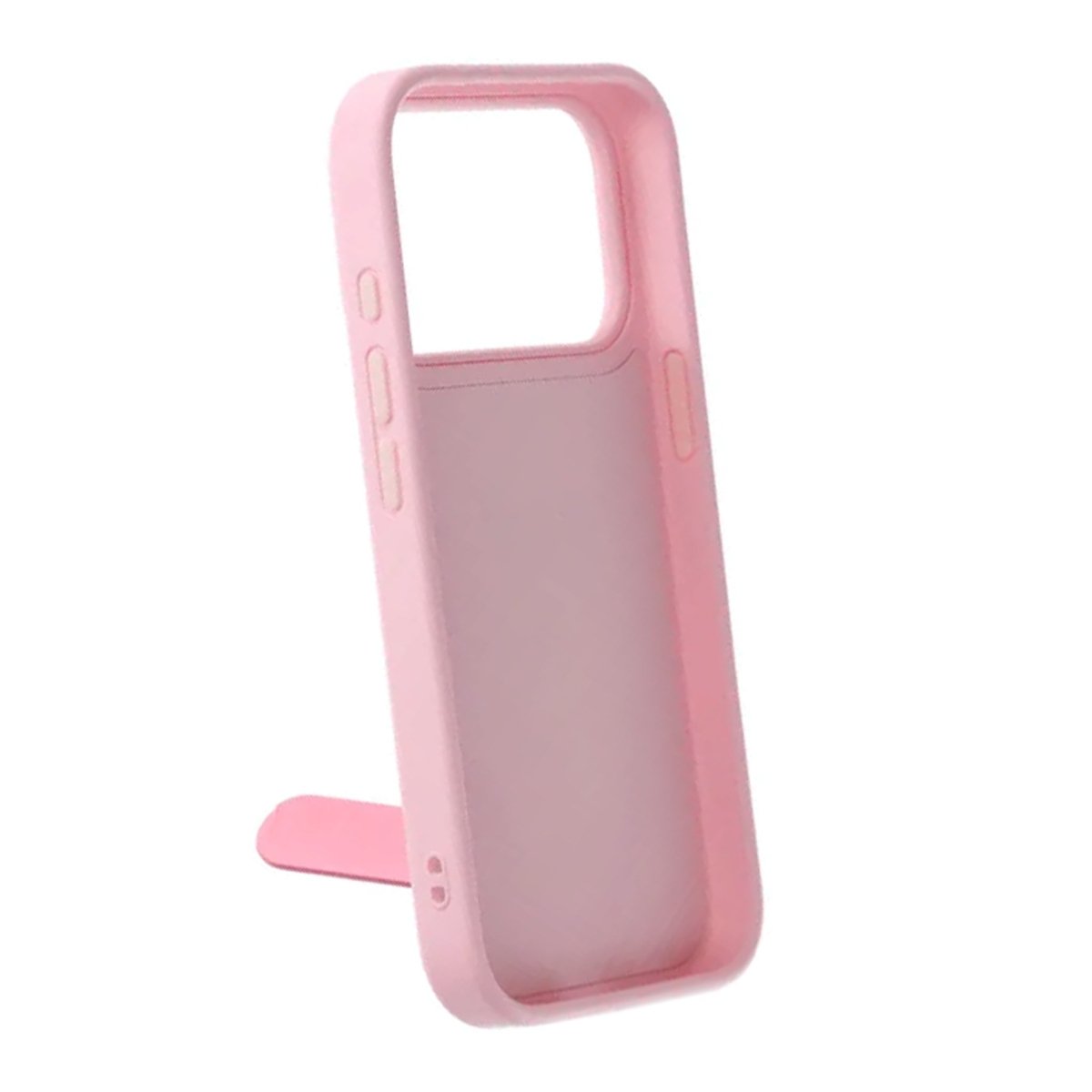 iPhone 17 Pro Max Cover med udfoldeligt stativ Lyserød