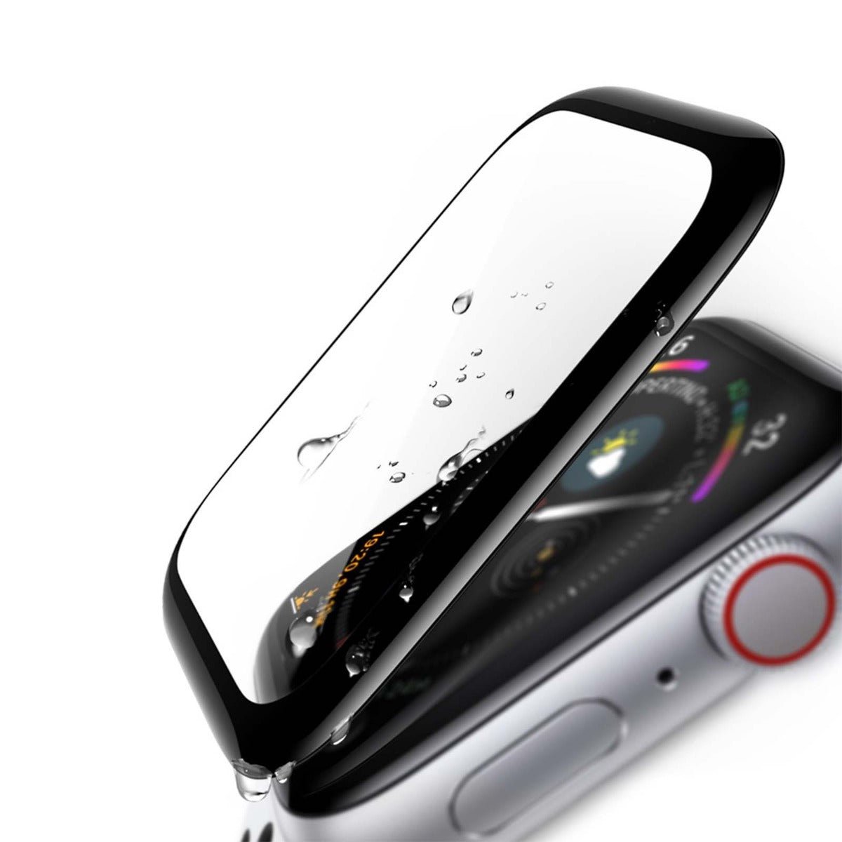 Apple Watch 44mm (Series 4/5/6/SE) Skærmbeskytter Hærdet glas 3D