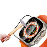 Apple Watch Ultra 1 49mm Skærmbeskytter Hærdet glas 3D