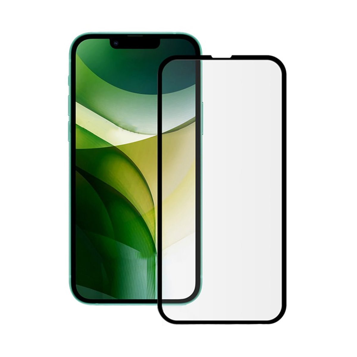 iPhone 13/13 Pro/14/16e/17e Skærmbeskytter Hærdet glas 3D
