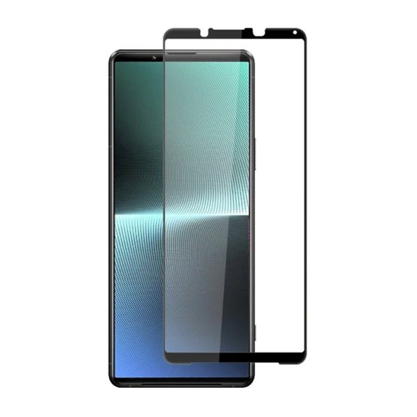 Sony Xperia 1 V Skærmbeskyttelse Hærdet Glas Fuld Dækning