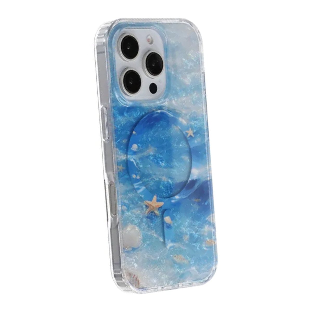 iPhone 16 Pro Cover Dreamy Ocean MagSafe Blå