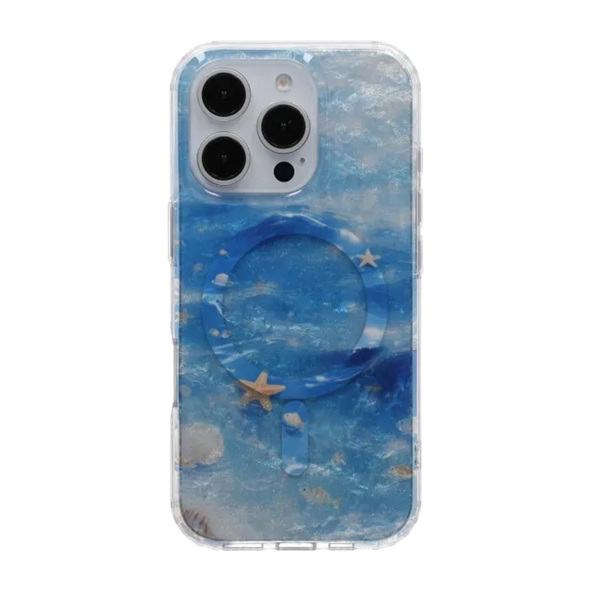iPhone 16 Pro Cover Dreamy Ocean MagSafe Blå