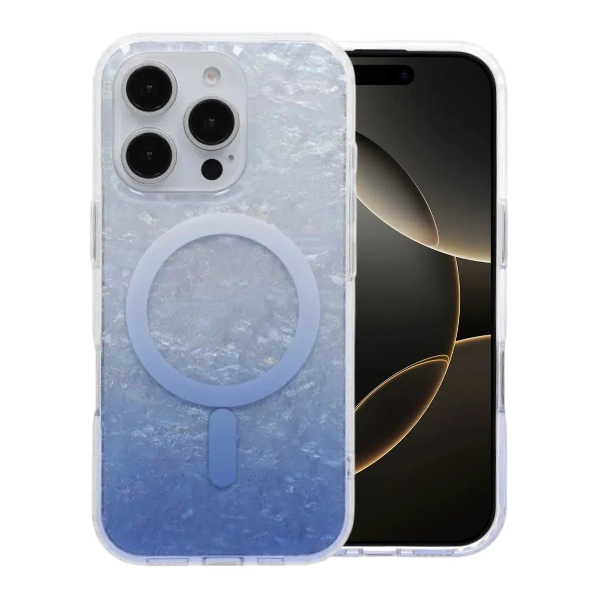 iPhone 16 Pro Cover Dreamy Ocean MagSafe Lilla