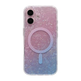 iPhone 16 Cover Dreamy Ocean MagSafe Lyserød