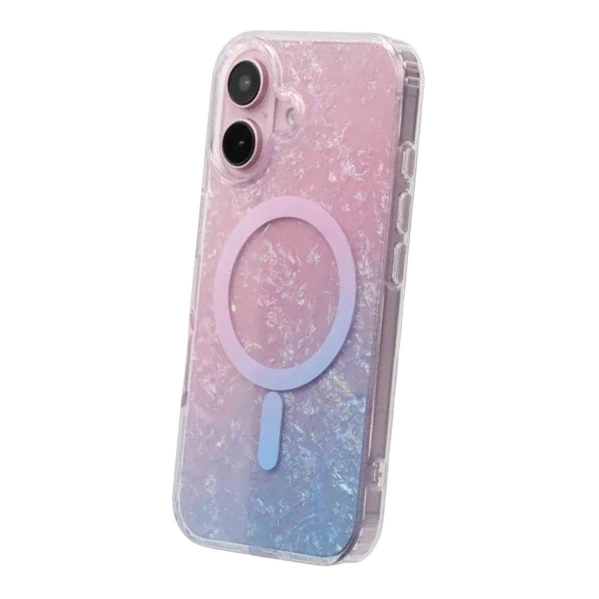 iPhone 16 Cover Dreamy Ocean MagSafe Lyserød
