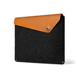 Mujjo MacBook Sleeve 13" Brun Sort