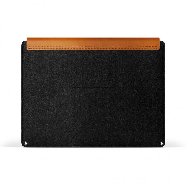 Mujjo MacBook Sleeve 13" Brun Sort