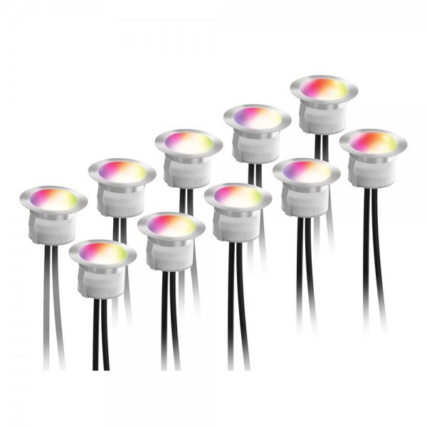 Deltaco Smart Home Smart Altanbelysning RGB 10-pak