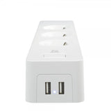 Deltaco Smart Home Smart stikdåse WiFi 3xCEE 7/3 & 2xUSB-A 1.5m