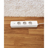 Deltaco Smart Home Smart stikdåse WiFi 3xCEE 7/3 & 2xUSB-A 1.5m