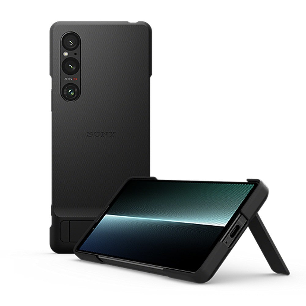 Sony Original Sony Xperia 1 V Cover Style Cover with Stand Sort