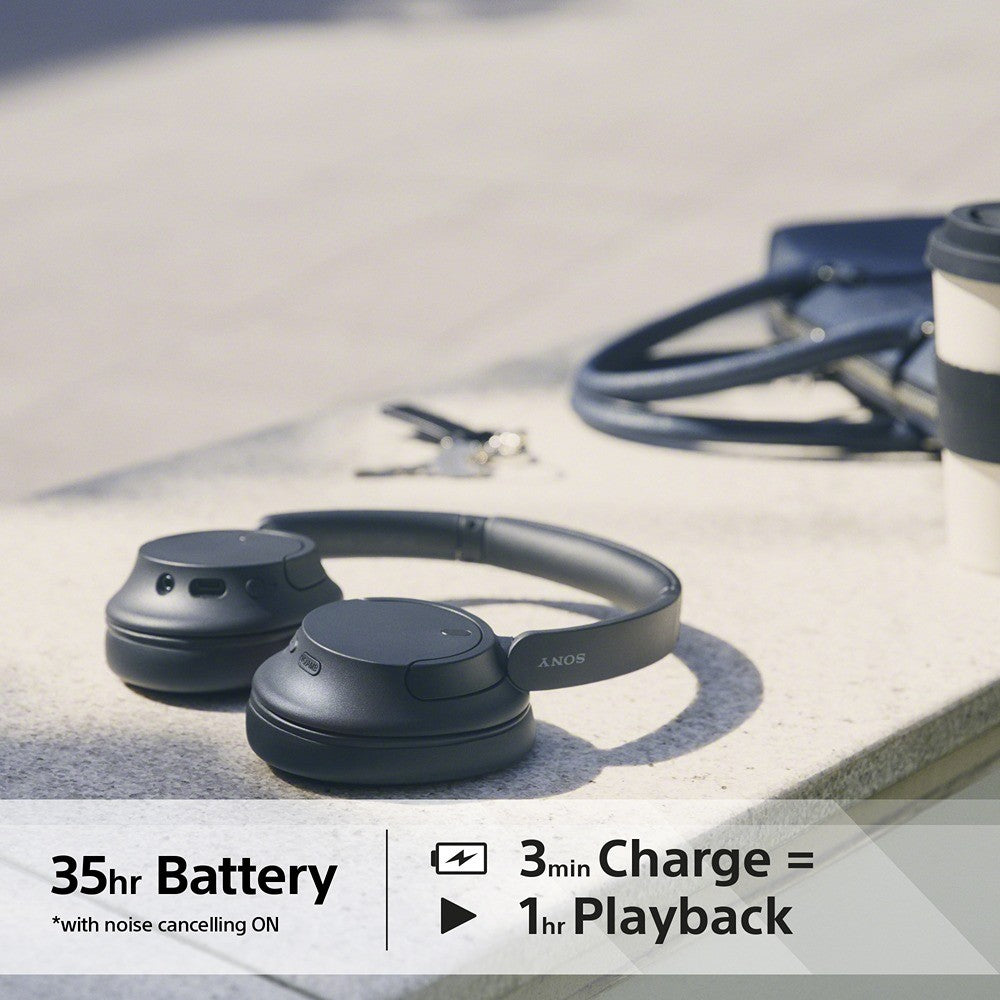 Sony WH-CH720N Trådløse Over-Ear Høretelefoner ANC Sort