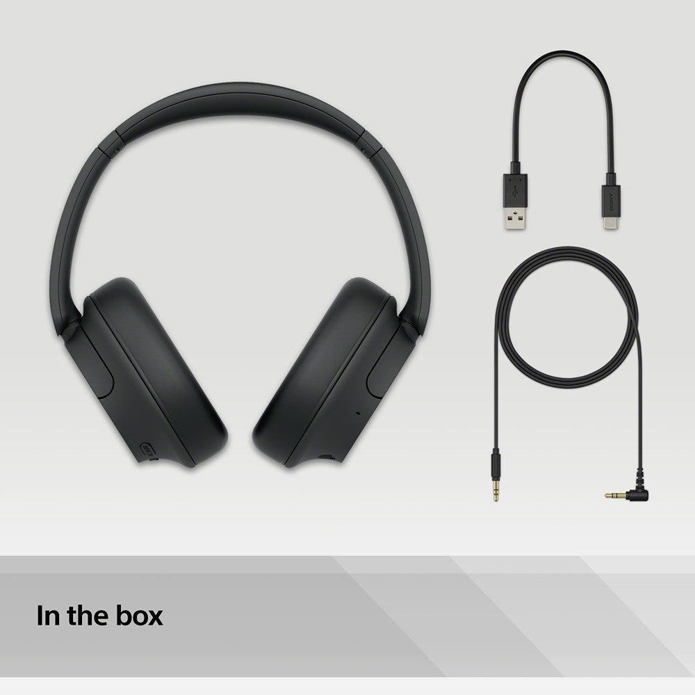 Sony WH-CH720N Trådløse Over-Ear Høretelefoner ANC Sort
