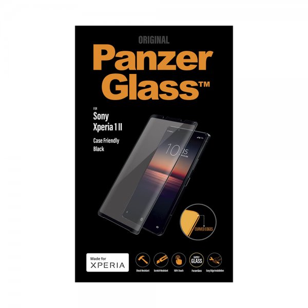 PanzerGlass Sony Xperia 1 II Skærmbeskyttelse CaseFriendly Curved Edges