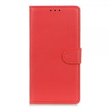 Sony Xperia 1 IV Etui Litchi Rød