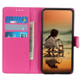 Sony Xperia 1 V Cover Litchi Magenta