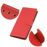 Sony Xperia 1 V Cover Litchi Rød