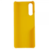 Sony Xperia 1 V Cover Mat Hård Plast Gul