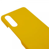 Sony Xperia 1 V Cover Mat Hård Plast Gul