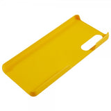 Sony Xperia 1 V Cover Mat Hård Plast Gul
