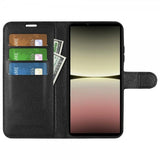 Sony Xperia 10 V Cover Litchi Sort
