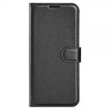 Sony Xperia 10 V Cover Litchi Sort